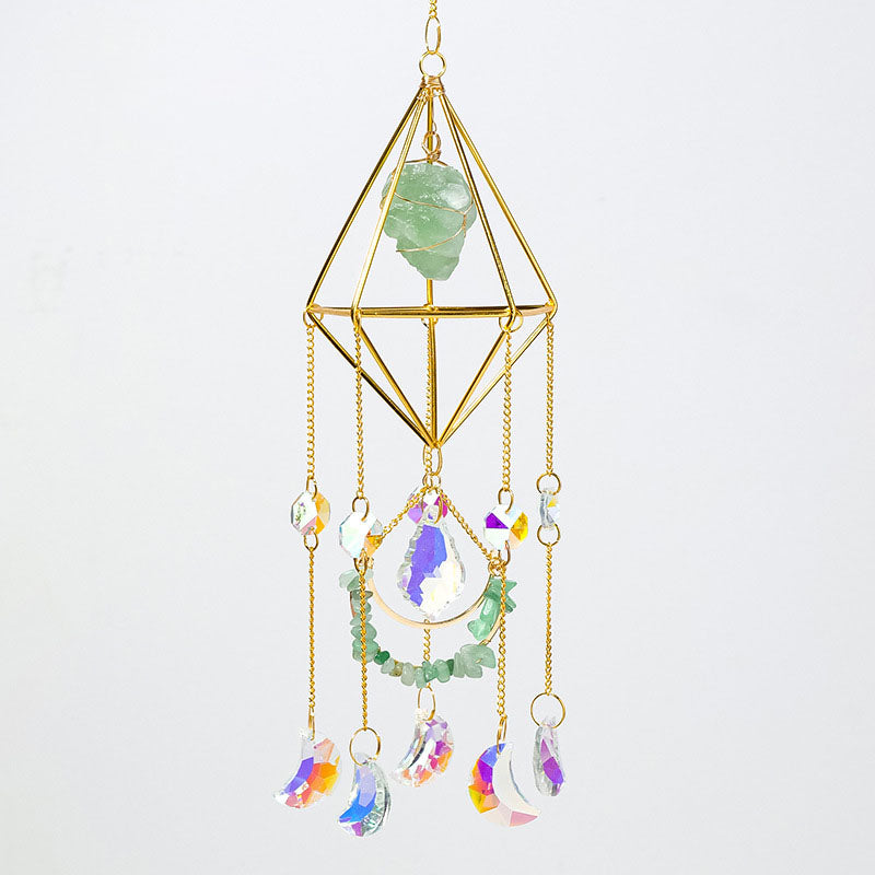 Crystal Geometric Suncatcher - DippedShop Wholesale - #9875