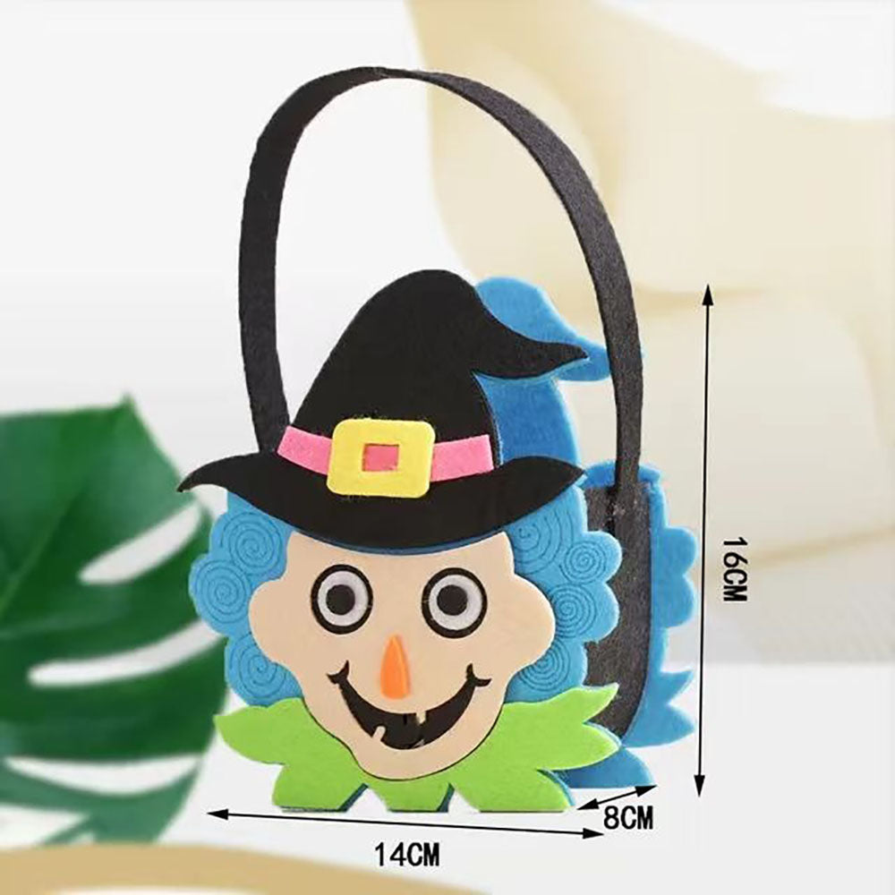 Halloween Felt Trick-or-Treat Candy Bags 6W10BBG1747
