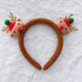 Reindeer Antler Plush Headband - DippedShop Wholesale - #9731