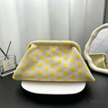 Stylish Woven Polka Dot Cloud Clutch Handbag 6W10BBG1869