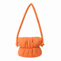 Casual Nylon Puffer Bucket Shoulder Bag 6W10BBG1808