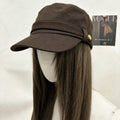 Retro Plaid Color Block Outdoor Baseall Cap 6W6HAT798