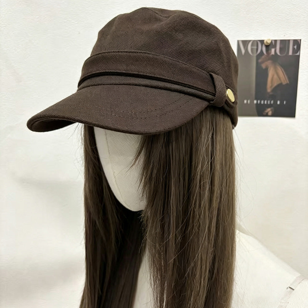 Retro Plaid Color Block Outdoor Baseall Cap 6W6HAT798