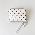 Polka Dot Zipper Wallet - DippedShop Wholesale - #6179