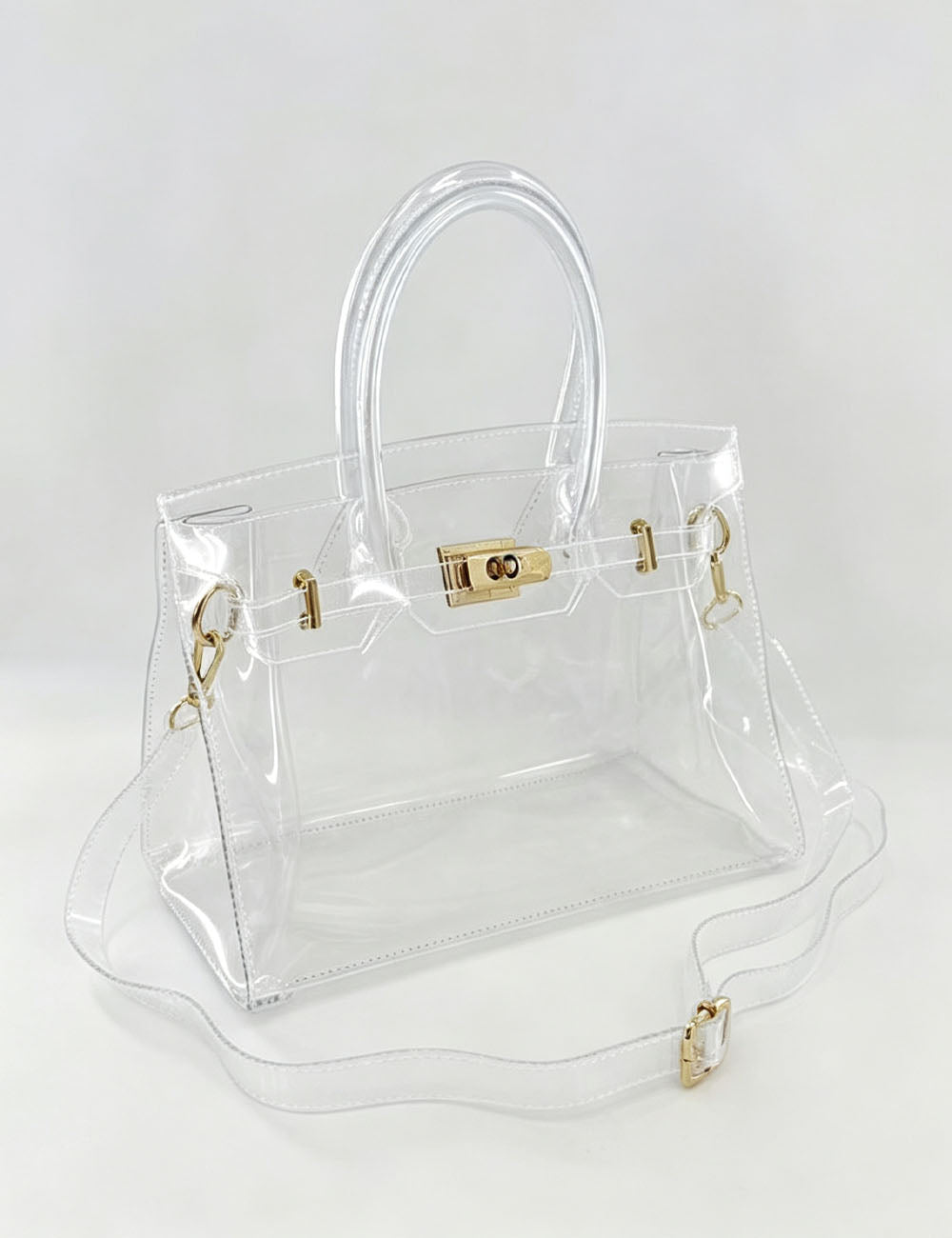 Jelly Clear Tote Stadium Approved Shoulder Bag 6W10BBG2123