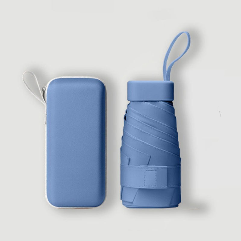 Simple Solid Color Portable Compact Mini Umbrella MK2MBFN6Z11UL06