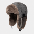 Vintage Faux Fur Earflap Trapper Hat 6W6HAT665