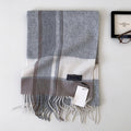 Vintage Plaid Fringe Scarf - DippedShop Wholesale - #3347