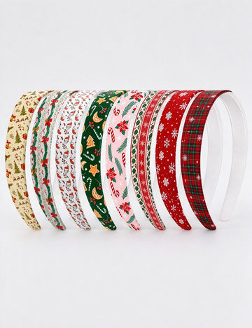 Christmas Tree Print Headband - DippedShop Wholesale - #7251