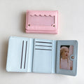 Scalloped Window Trifold Wallet - DippedShop Wholesale - #5011
