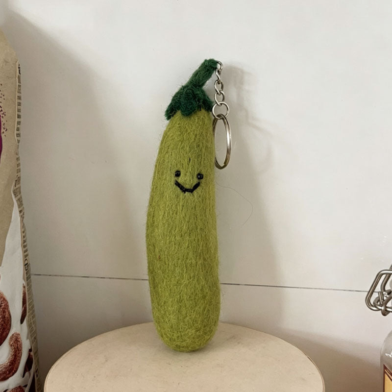 Cute Flush Fruit Keychain Bag Charm 6W10BBC365