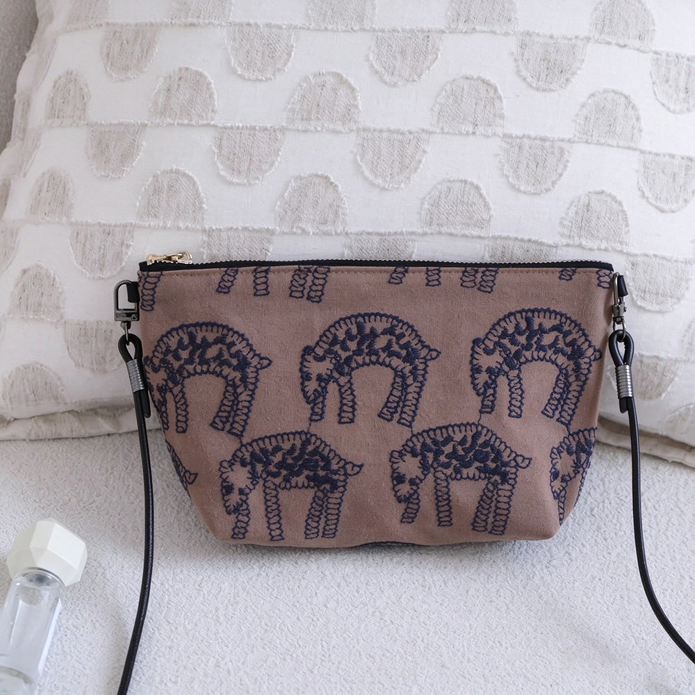 Vintage Floral Embroidery Crossbody Phone - DippedShop Wholesale - #4931