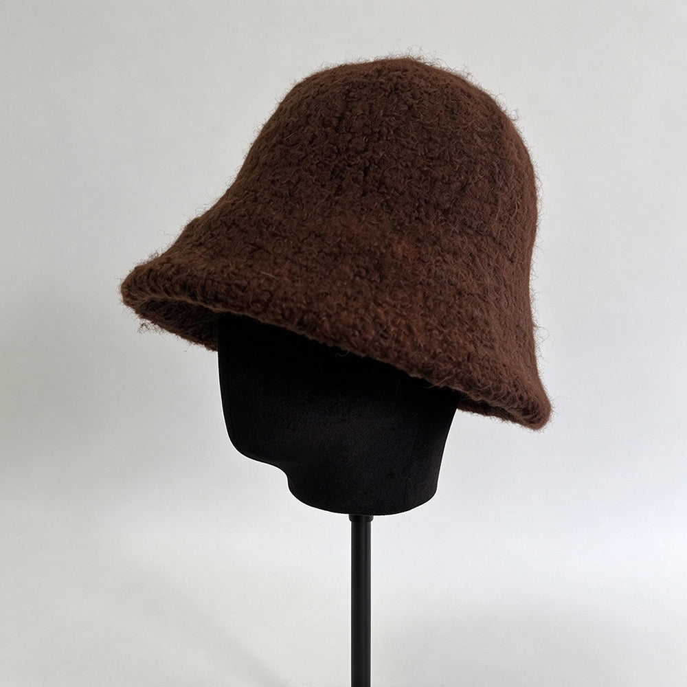 Teddy Velvet Bucket Hat - DippedShop Wholesale - #2115