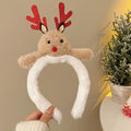 Reindeer Antler Plush Headband - DippedShop Wholesale - #6115