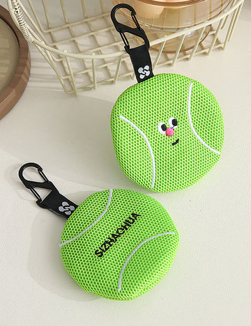 Funny Tennis Ball Mini Pouch Bag Charm 6W10BBC748