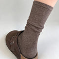 Cotton Slouchy Crew Socks - DippedShop Wholesale - #7955