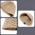 Slouchy Warm Cable Knit Bucket Hat 6W6HAT802