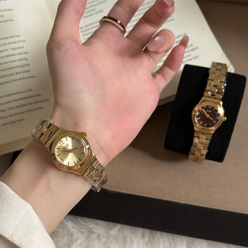 Round Analog Quartz Watch - DippedShop Wholesale - #6403
