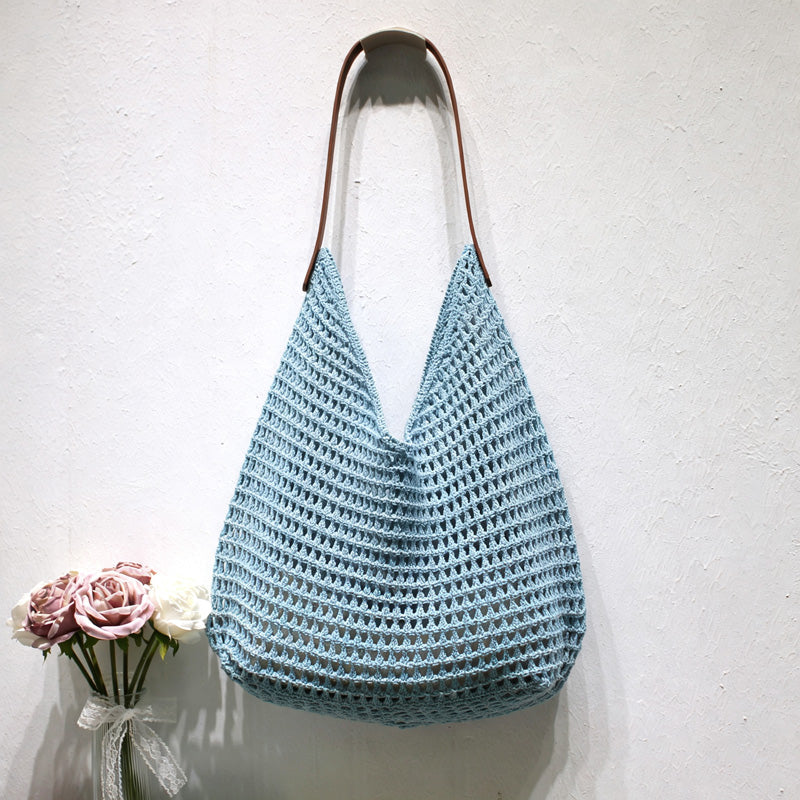 Slouchy Hollow Out Large Capacity Shoulder Bag 6W10BBG1780