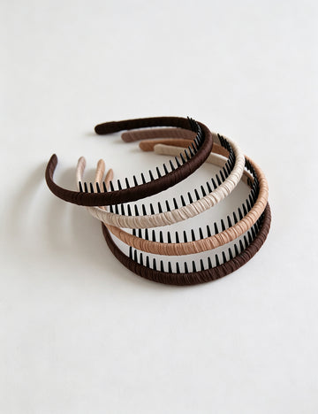 Cute Solid Color Non-Slip Tooth Headband 6W6HBD370