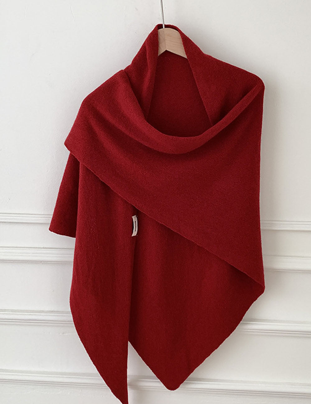 Fashion Wool Blend Striped Shawl Wrap Triangle Scarf 6W6NSC140