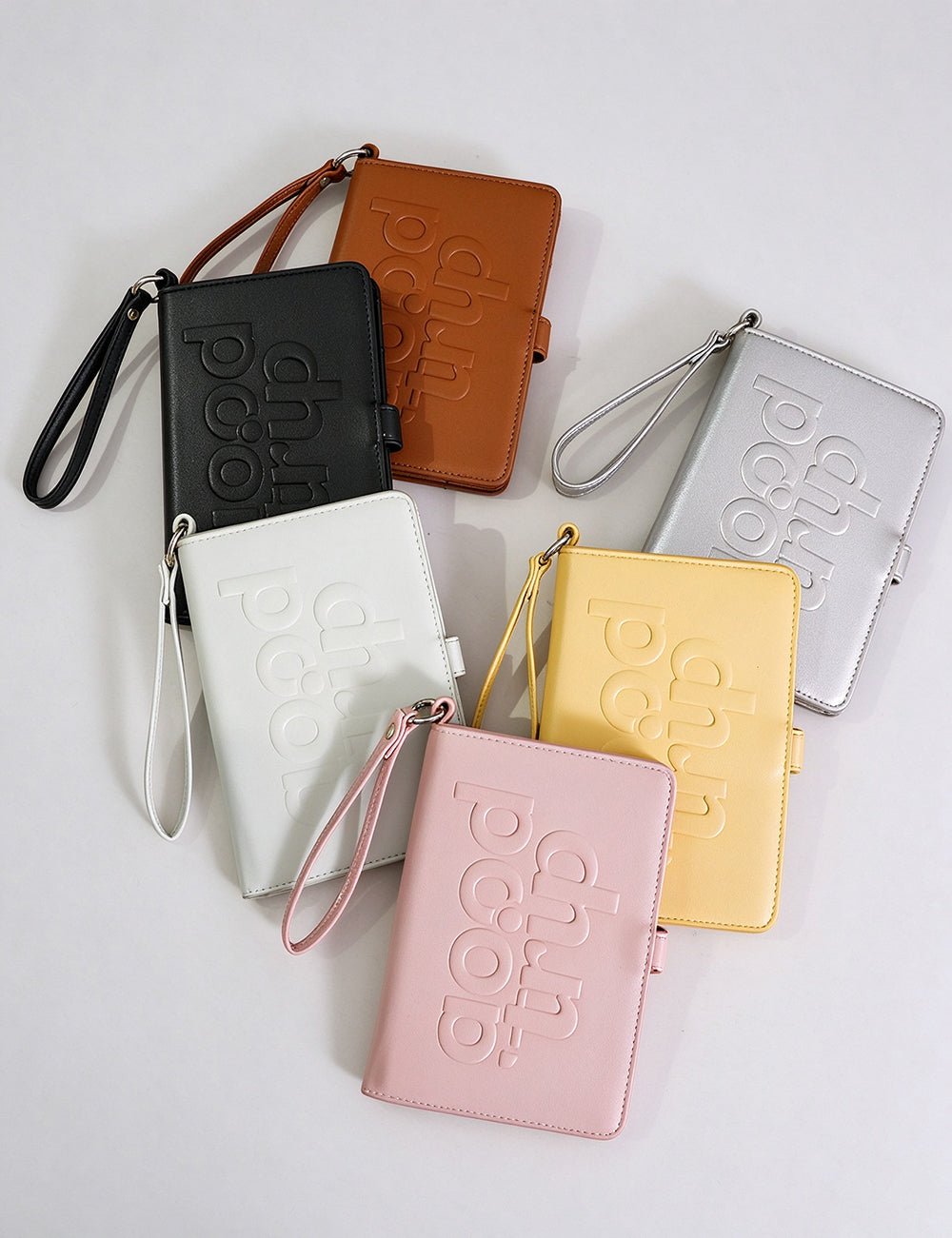 Embossed Leather Wristlet Wallet - DippedShop Wholesale - #0499