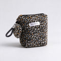 Vintage Leopard Pattern Plush Cosmetic Bag 6C5CO269