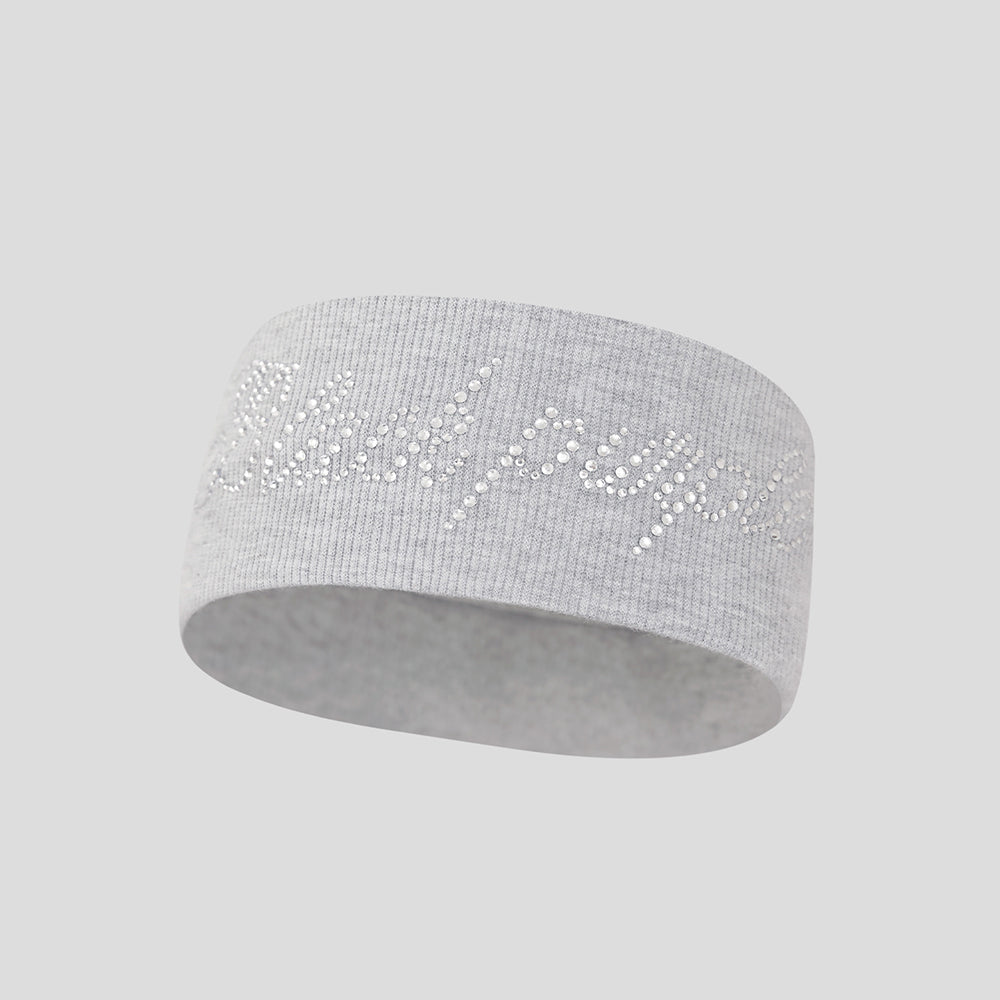 Rhinestone Letter Wide Headband - DippedShop Wholesale - #0051
