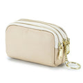 Cute Double Zipper Mini Leather Coin Purse 6W10BWB302