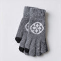 Jacquard Knit Touchscreen Gloves - DippedShop Wholesale - #4899