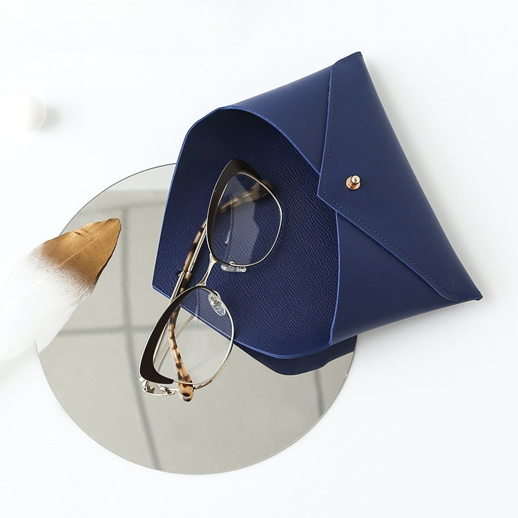 Minimalist PU Sunglasses Case - DippedShop Wholesale - #8435