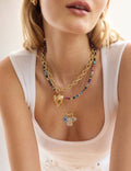 Evil Eye Pendant Choker Necklace - DippedShop Wholesale - #5955