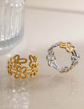 Minimalist Hollow Out Flower Z - DippedShop Wholesale - #9091