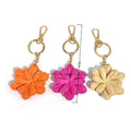 Funny Solid Color Flower Handmade Bag Charm 8ZA6BBC30