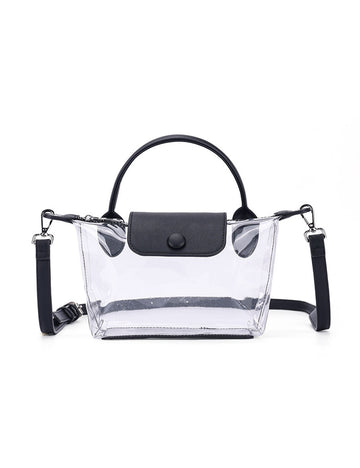 Casual Color Contrast Clear St - DippedShop Wholesale - #8931