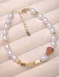 Pearl Natural Stone Bracelet - DippedShop Wholesale - #2771