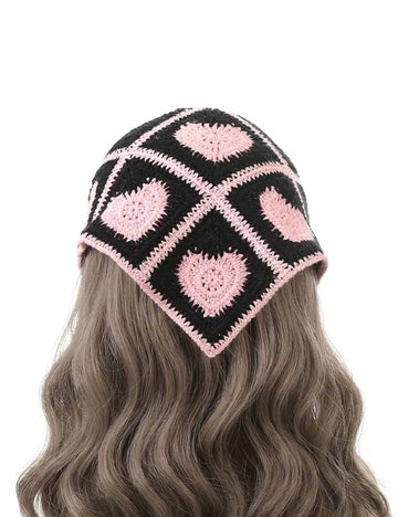 Hollow Out Crochet Triangle Bandana Headscarf MK2BK6W6HHS14