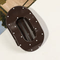 Polka Dot Hair Claw Clip - DippedShop Wholesale - #8275