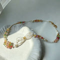 Vintage Pearl Bow Necklace - DippedShop Wholesale - #5795