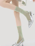 Minimalist Pearl Crew Socks - DippedShop Wholesale - #3891