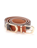 2PCS Minimalist Metal Buckle Waist Belts 2IW3339