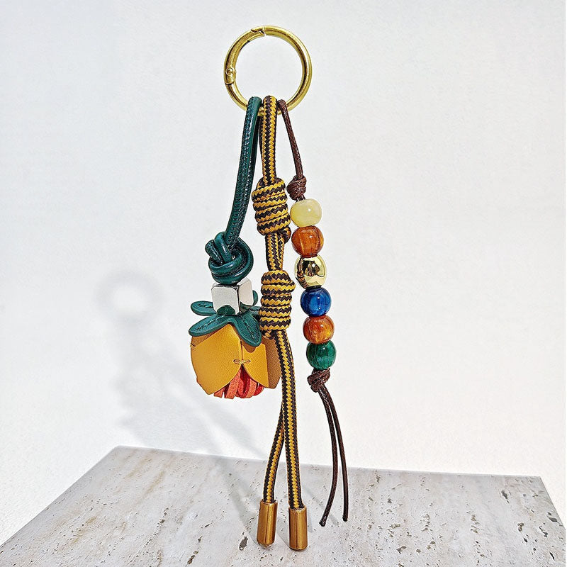 Flower Tassel Beaded Charm - DippedShop Wholesale - #0803