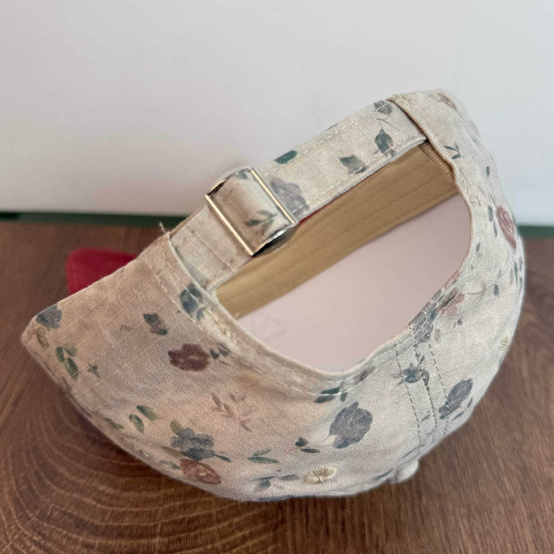 Fashion Floral Print Letter Embroidery Baseball Cap MK2BW6W6HAT86