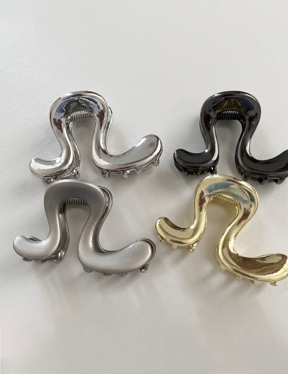 Minimalist Metal Hair Clip - DippedShop Wholesale - #2995