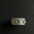 Vintage Daisy Crystal Open Adj - DippedShop Wholesale - #6931