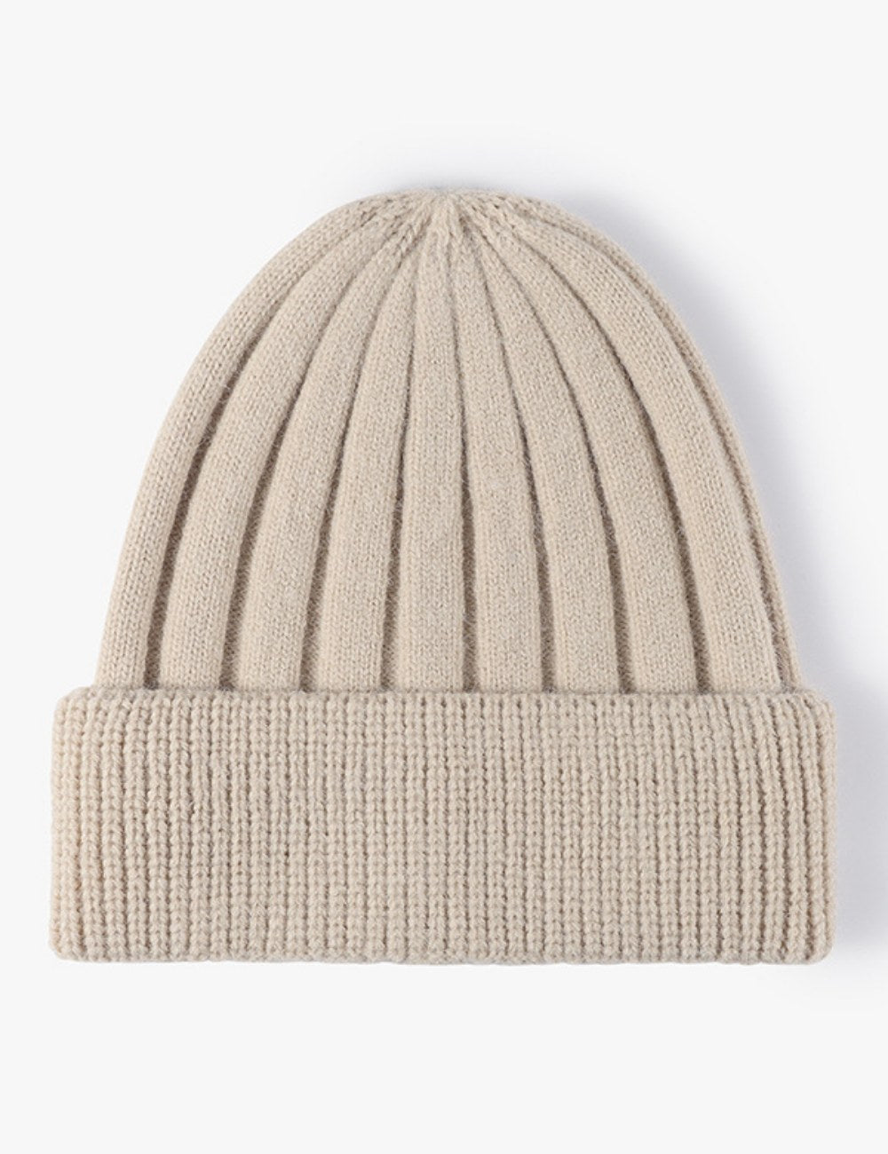 Simple Solid Color Thick Knit Beanie DPKB3008