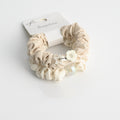 Flower Pearl Stretchy Hair Tie - DippedShop Wholesale - #8819