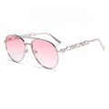 Double Bridge Aviator Sunglasses - DippedShop Wholesale - #2291