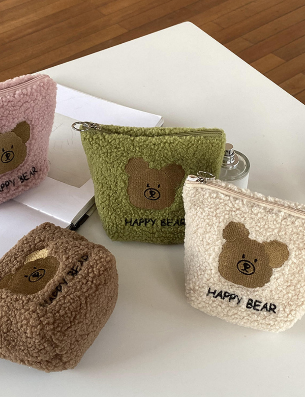 Plush Bear Cosmetic Bag - DippedShop Wholesale - #5283