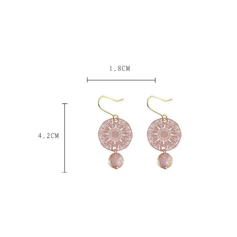Ethnic Enamel Earrings - DippedShop Wholesale - #8675